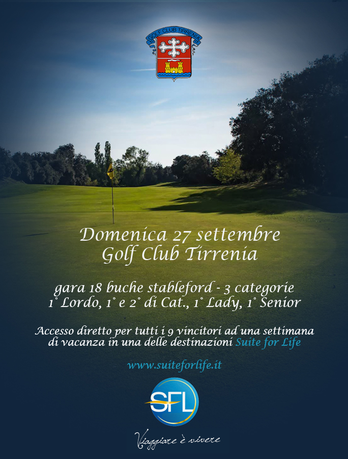 SUITE FOR LIFE GOLF TOUR